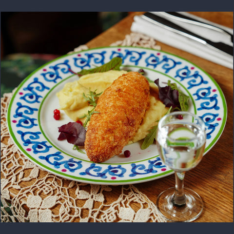 Chicken Kiev (Garlic Butter) Mash & Gravy